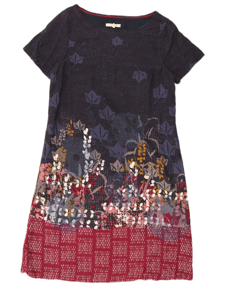 WHITE STUFF Rochie Schimbată Femei UK 12 Mediu Bleumarin Floral