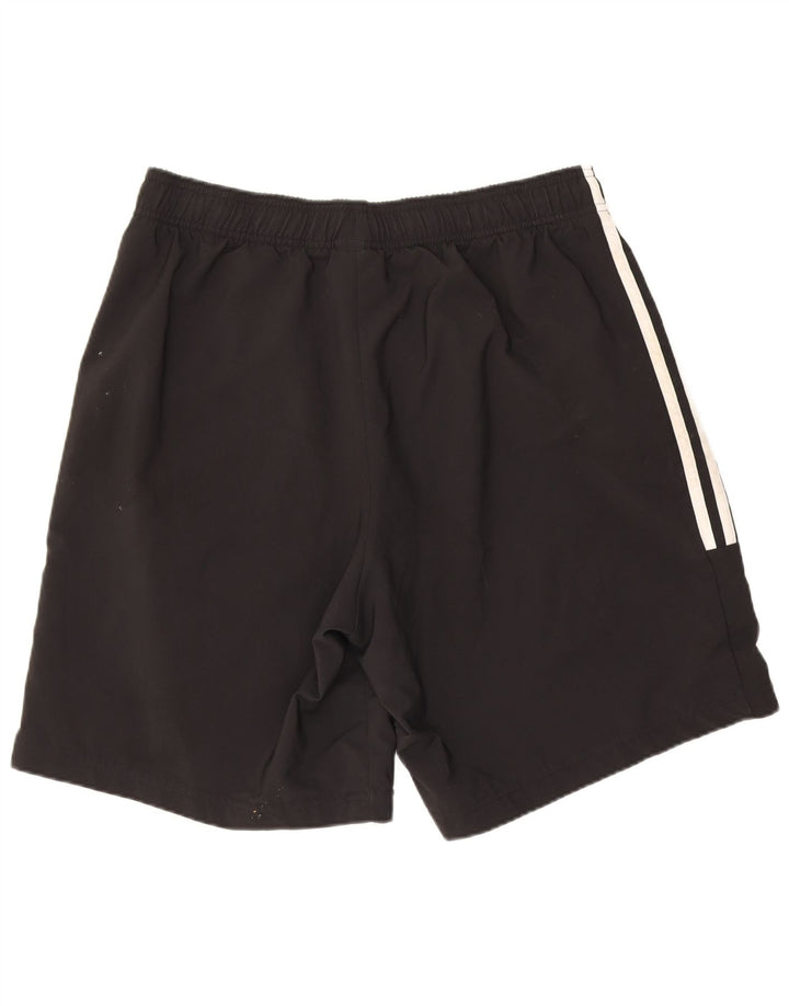 Pantaloni scurți sport pentru bărbați Adidas, mari, negru, poliester