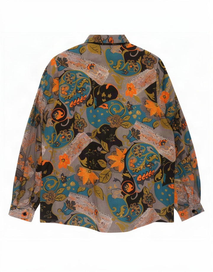 Bluză cămașă pentru femei Primavera Firenze UK 12 Medium Multicolor Floral