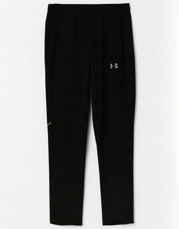 Under Armour Mens Tracksuit Trousers Medium Black Polyester