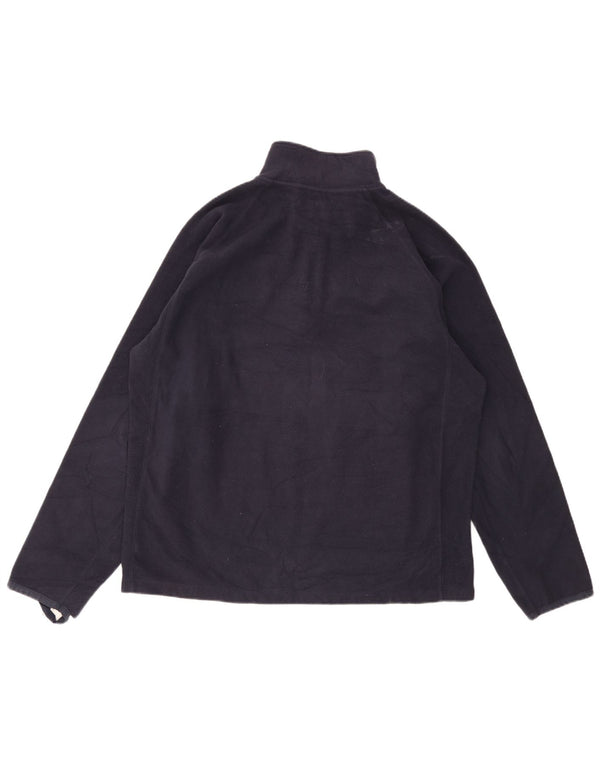 Pulover din lână Gap pentru bărbați, cu fermoar, XL, bleumarin