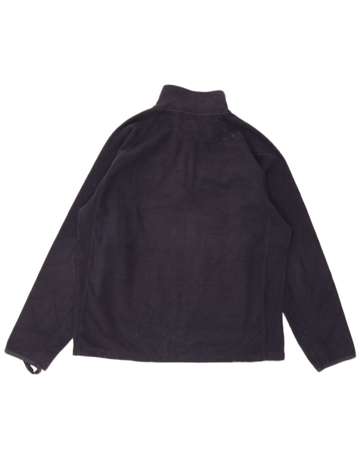Pulover din lână Gap pentru bărbați, cu fermoar, XL, bleumarin