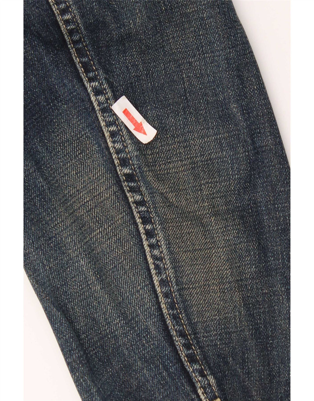 Jachetă de denim crop pentru femei Gas UK 16 mare bumbac bleumarin