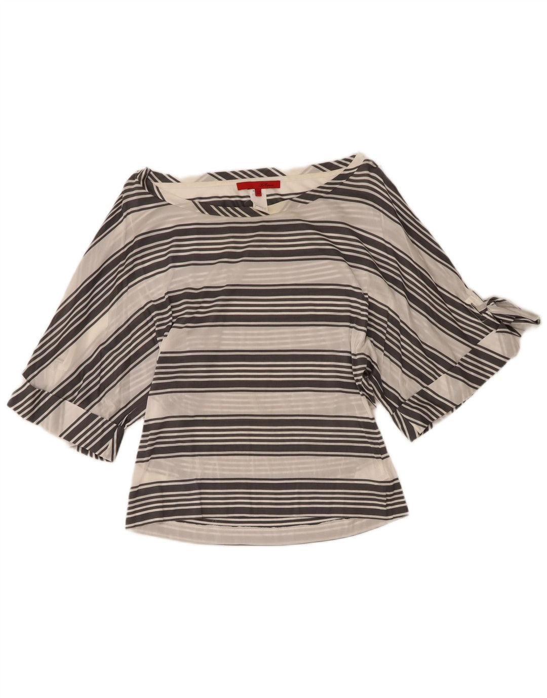 Bluză Femei Les Copains Top IT 44 Medium White Striped Viscose