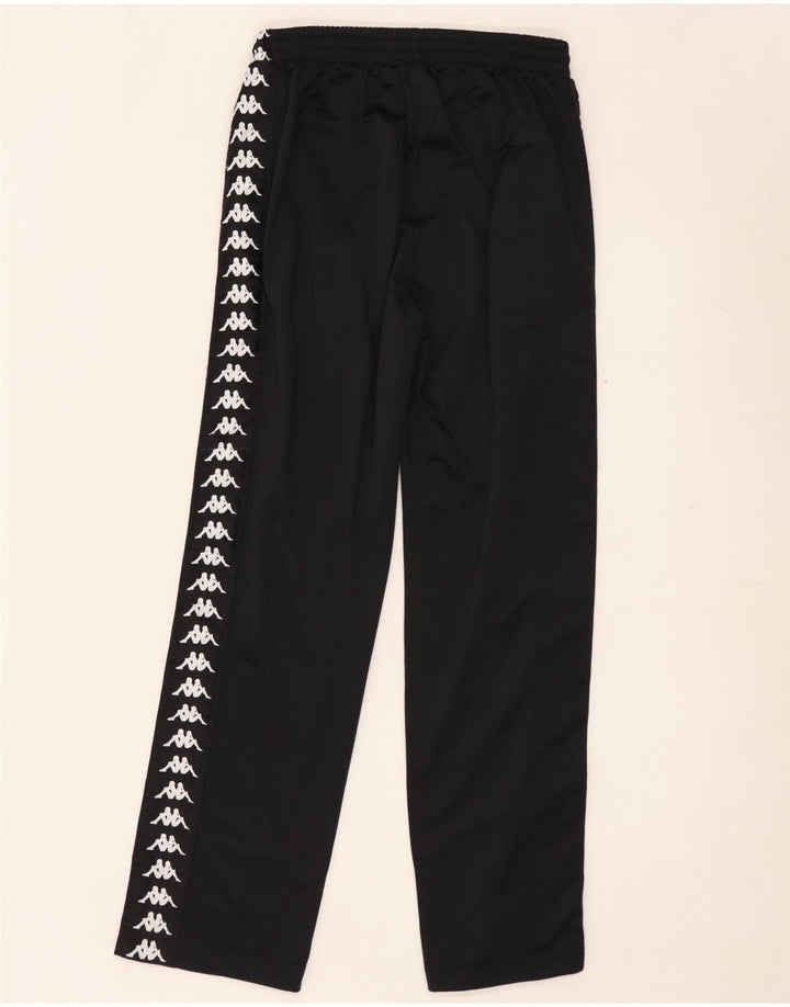Pantaloni de trening grafic pentru bărbați KAPPA, mari, negru, poliester