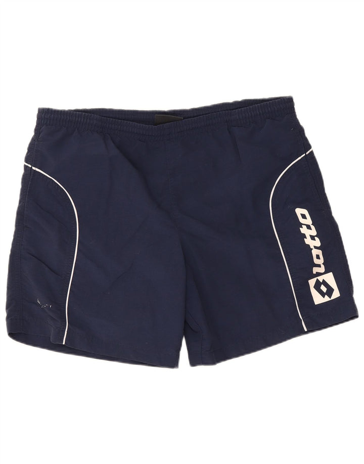 Pantaloni scurți de înot grafic pentru bărbați Lotto, mari, bleumarin