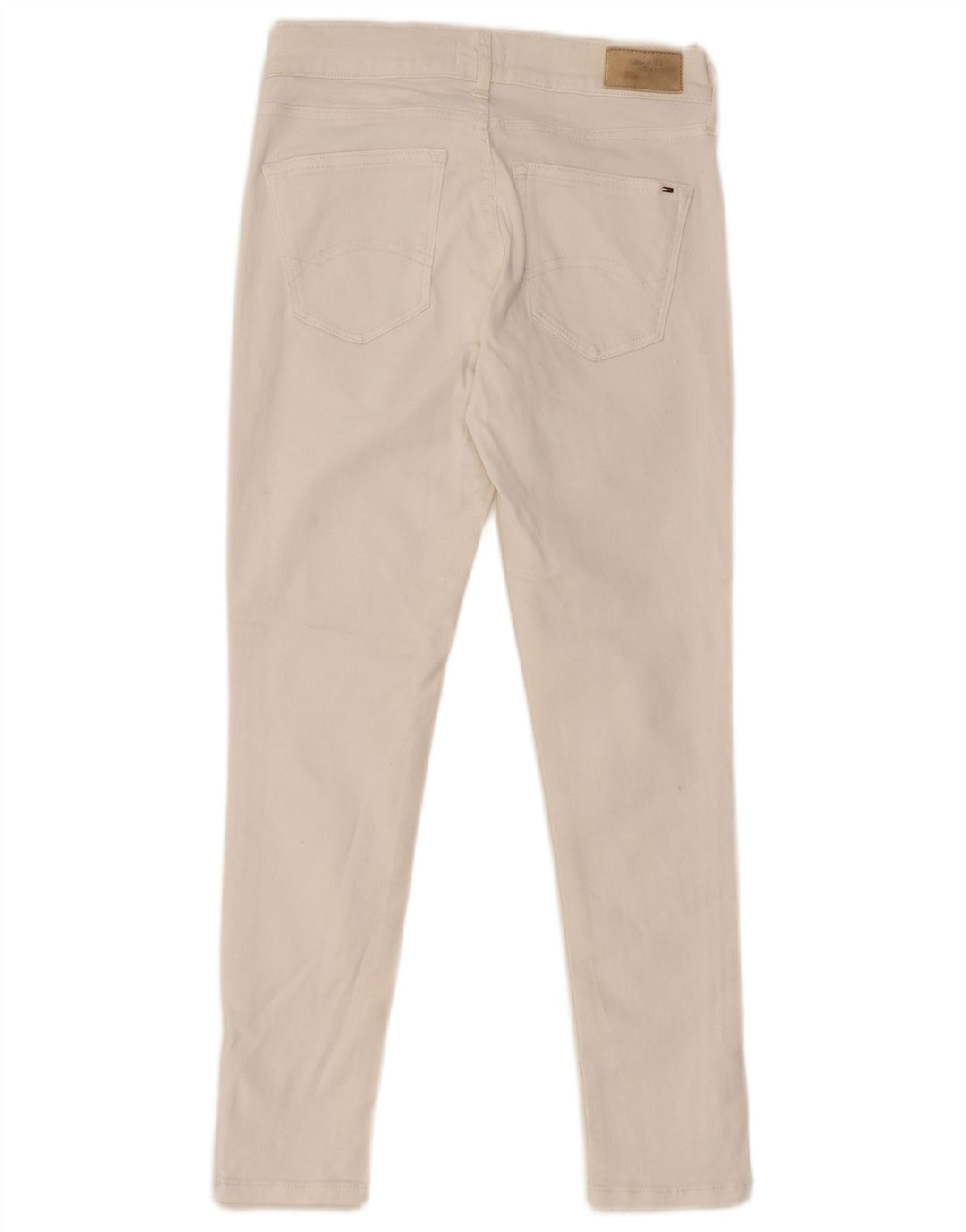 Blugi skinny pentru femei TOMMY HILFIGER L25 L25, bumbac alb