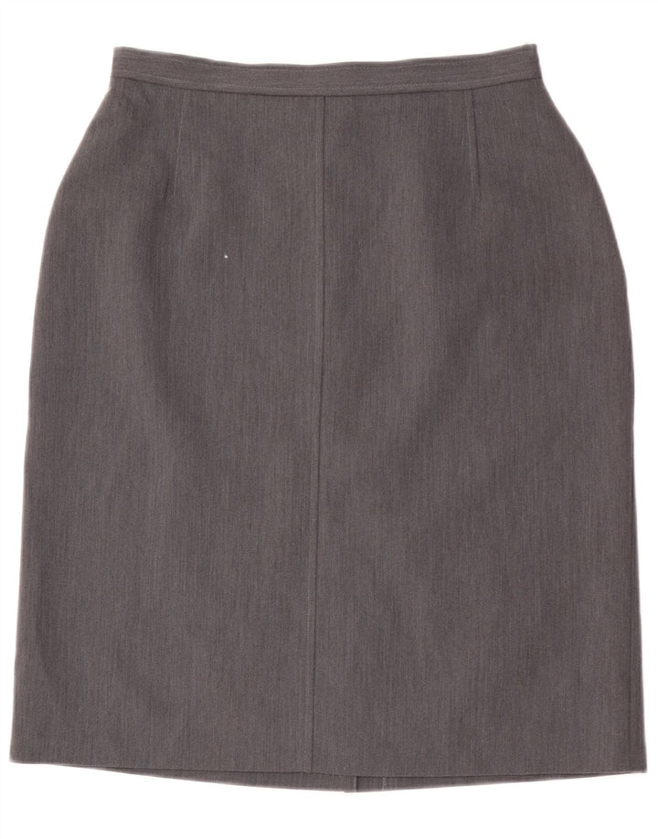 Fusta dreaptă pentru femei St. Bernard UK 14 Medium W28 Poliester gri