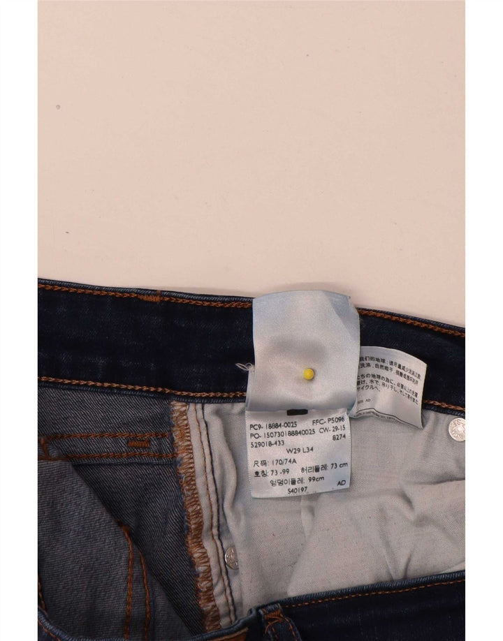 Blugi Levi's 712 Slim pentru femei W29 L29 bleumarin