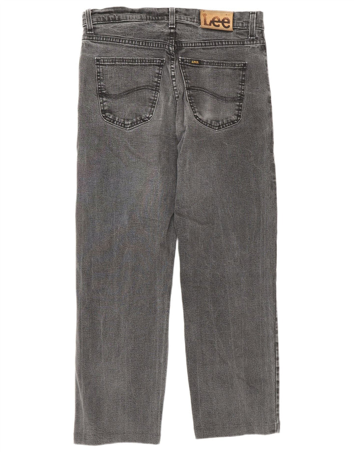 Blugi drepti Brooklyn pentru femei Lee W32 L26 bumbac gri