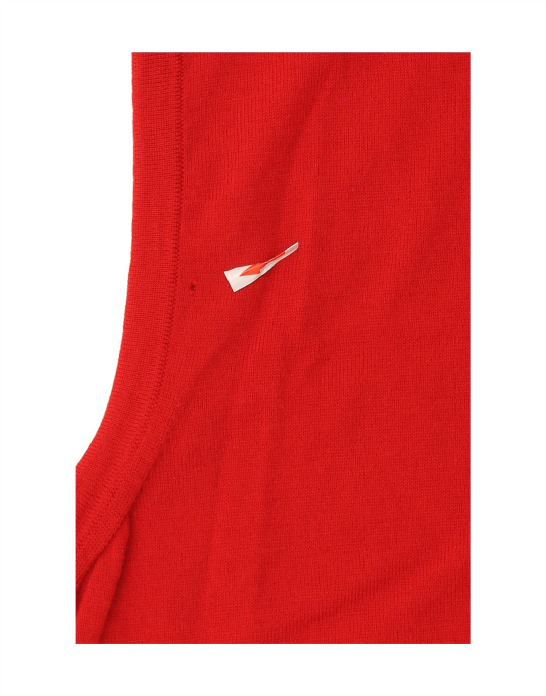 Vintage Mens Vest Tank Top EU 48 Medium Red Wool