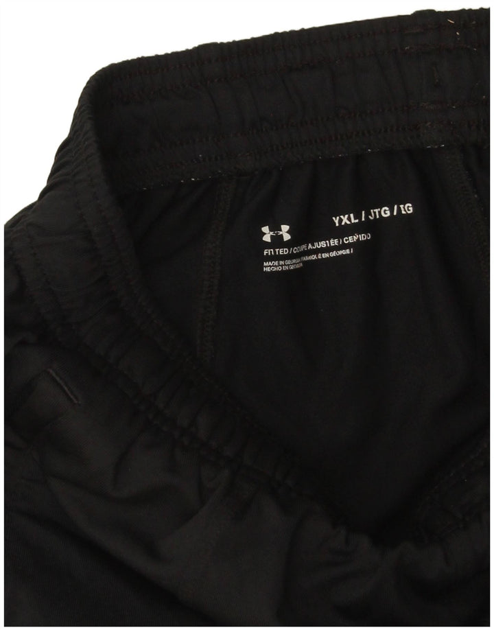 Pantaloni de trening Under Armour pentru baieti 13-14 ani XL negru