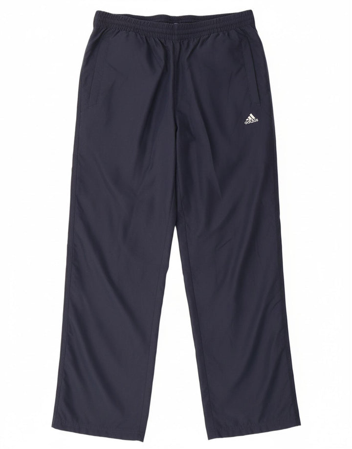 ADIDAS Mens Tracksuit Trousers Medium  Navy Blue