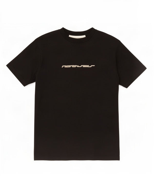 Tricou grafic North Sails pentru bărbați Top mare din bumbac negru