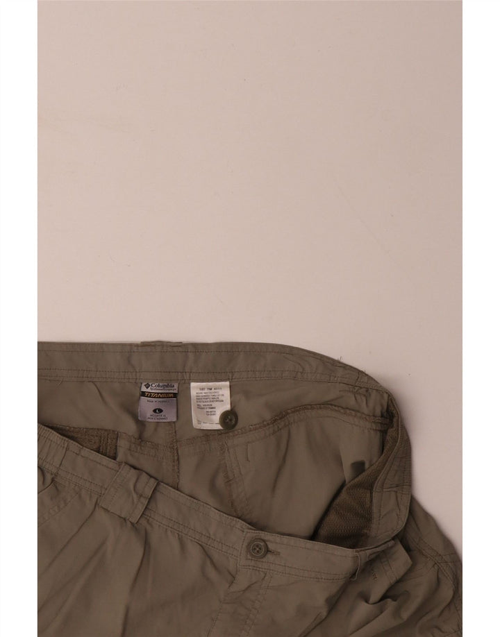 Pantaloni scurți cargo pentru bărbați COLUMBIA Large W39 Beige