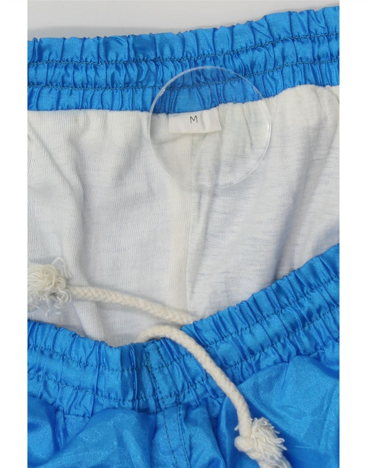 Pantaloni de trening pentru bărbați vintage Joggeri albastru mediu Poliamidă bloc de culoare
