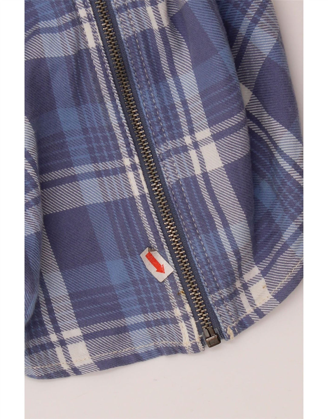Cămașă de flanel pentru femei SUPERDRY UK 6 XS Blue Check Bumbac