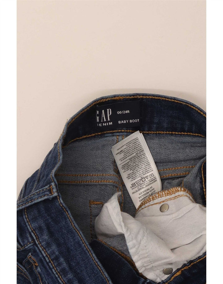 Blugi Gap pentru femei Bootcut W24 L29 Bumbac bleumarin