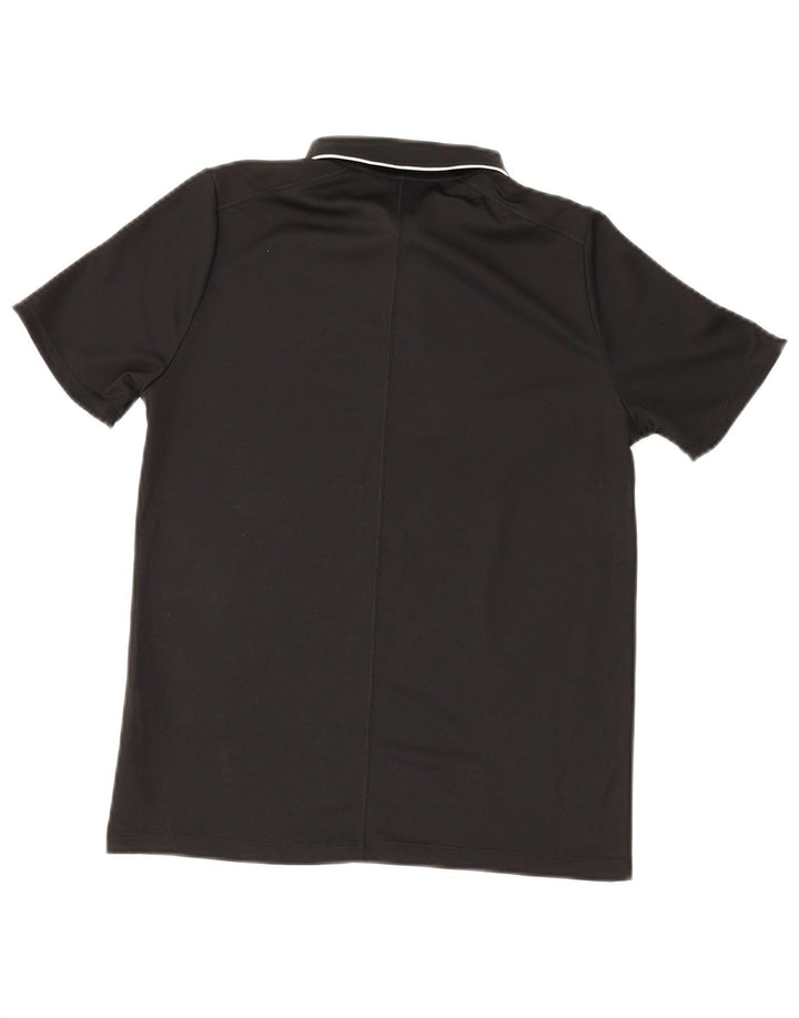 Tricou polo Nike Dri Fit pentru băieți 12-13 ani Poliester negru mare