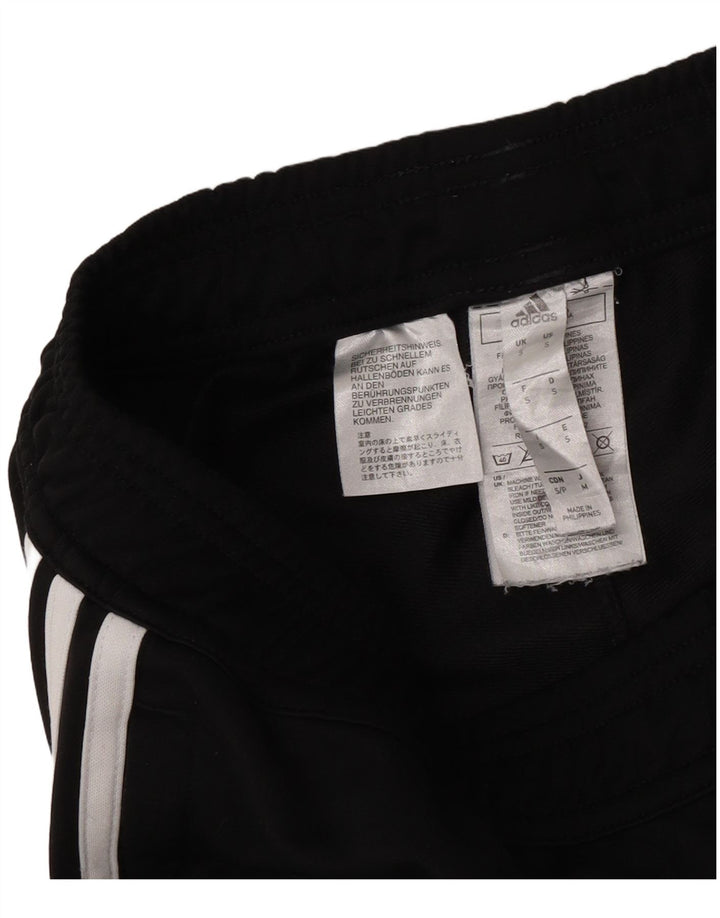 Pantaloni de trening Adidas pentru bărbați, poliester negru mic