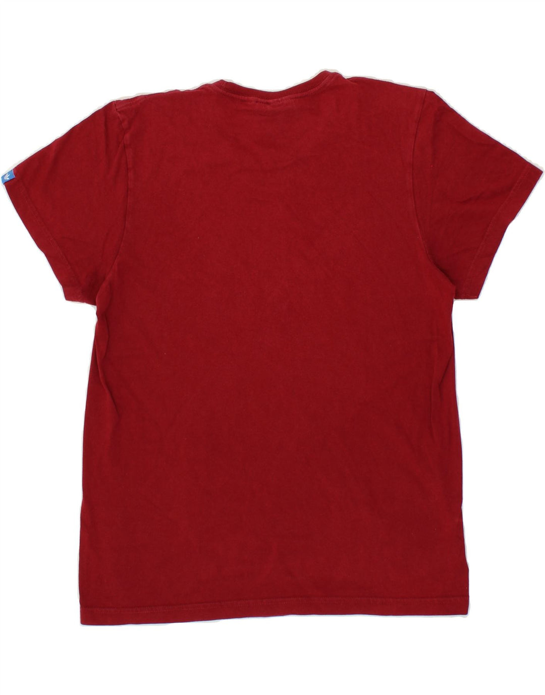 ADIDAS Mens Graphic T-Shirt Top Medium Red Cotton Vintage Adidas and Second-Hand Adidas from Messina Hembry 