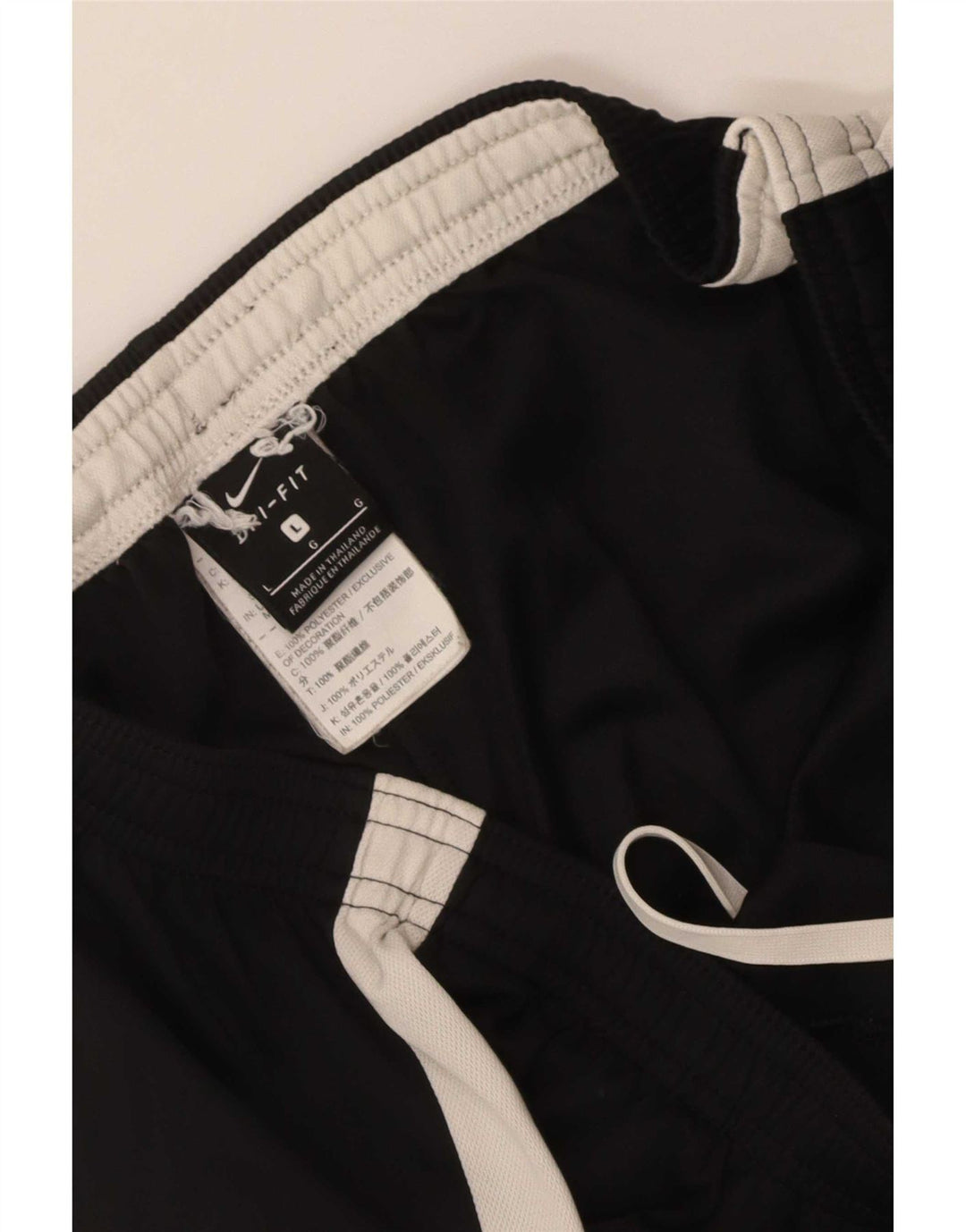 Pantaloni de trening Nike Dri Fit pentru bărbați, mari, negru, poliester color bloc