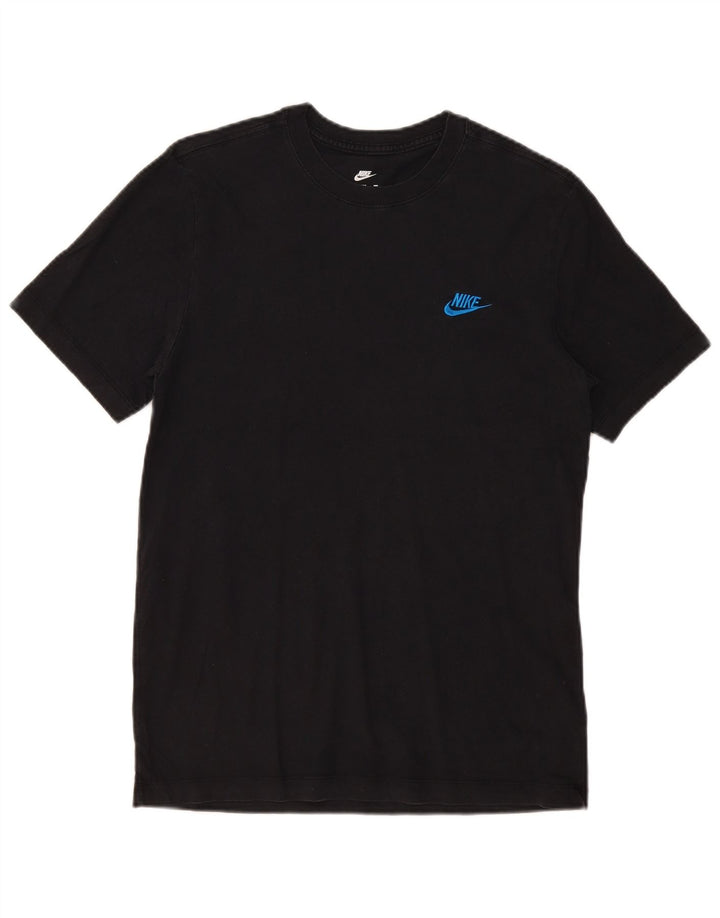 Tricou pentru bărbați Nike Top Mediu Negru Bumbac
