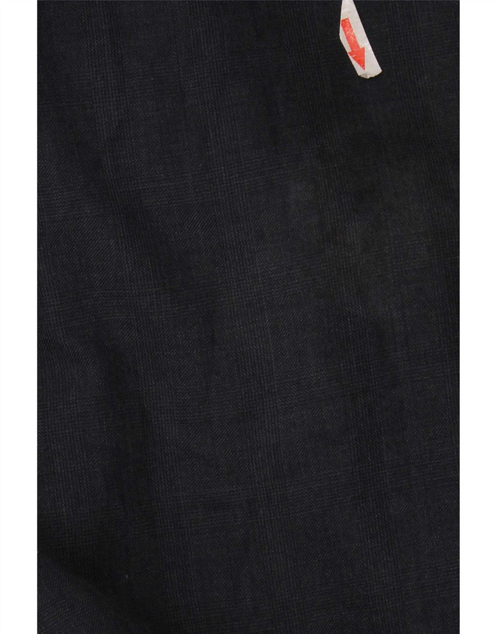 Pantaloni de costum pentru bărbați Marks & Spencer, croiți, L42 L31, bleumarin, carouri