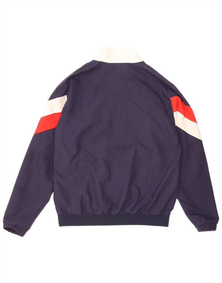 Jachetă de top pentru trening cu grafică pentru bărbați Fila XS bleumarin Colorblock