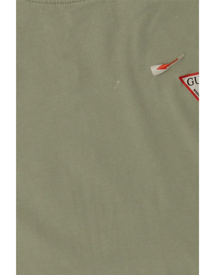 Tricou pentru femei Guess Top UK 12 Medium Green Bumbac