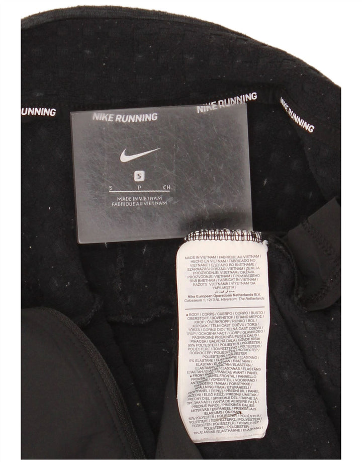 Jachetă de top pentru trening pentru bărbați Nike, poliester moale negru mic
