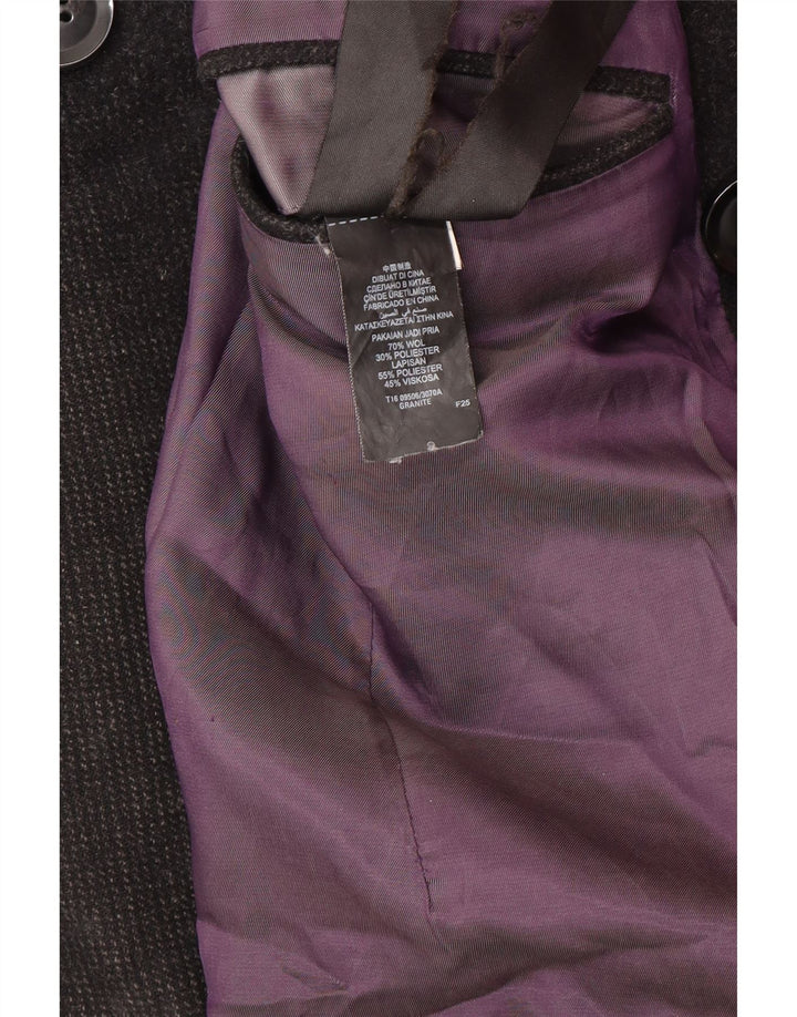 Palton pentru bărbați Marks & Spencer UK 38 Lână neagră medie