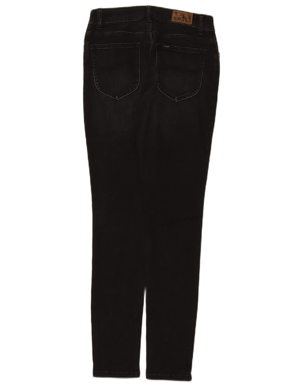 Blugi skinny legendari Lee pentru femei W28 L31 bumbac negru