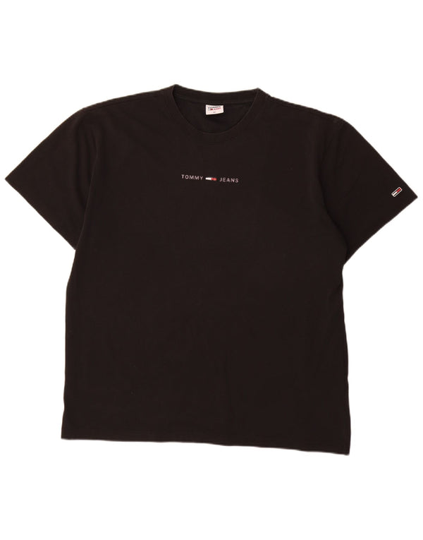 Tricou grafic pentru bărbați Tommy Hilfiger Top 2XL negru