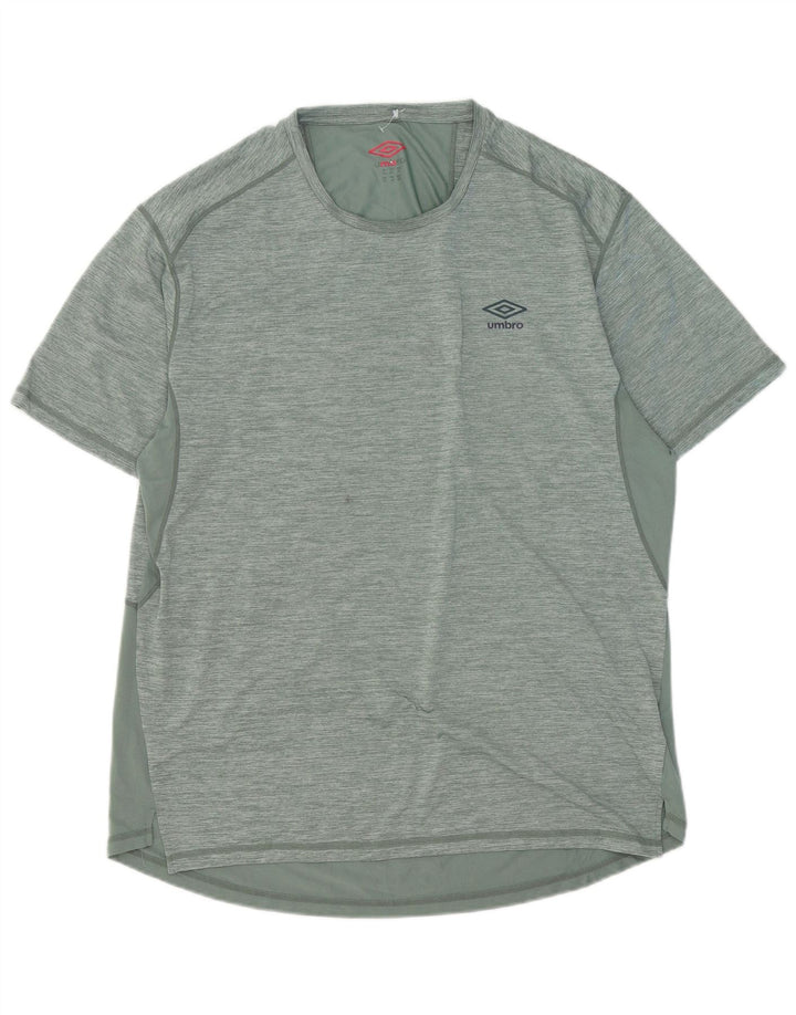 Tricou pentru bărbați Umbro Top 2XL Poliester cu pături verzi