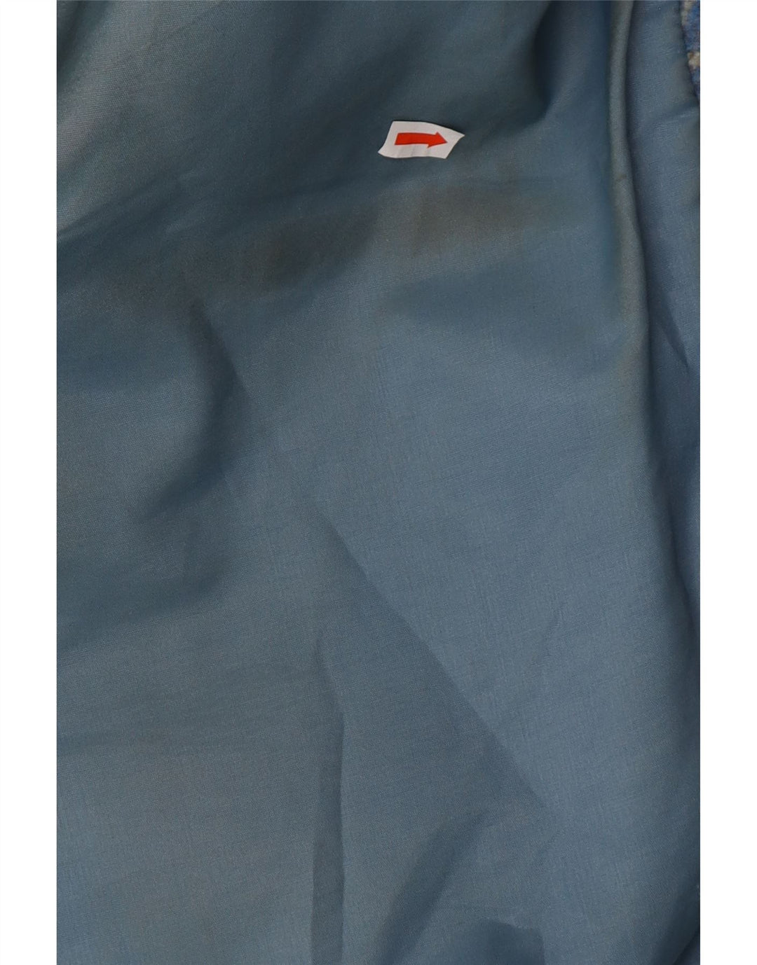 VINTAGE Jachetă de vânt pentru femei, cu ajustare largă, UK 16, mare, albastră Fair Isle