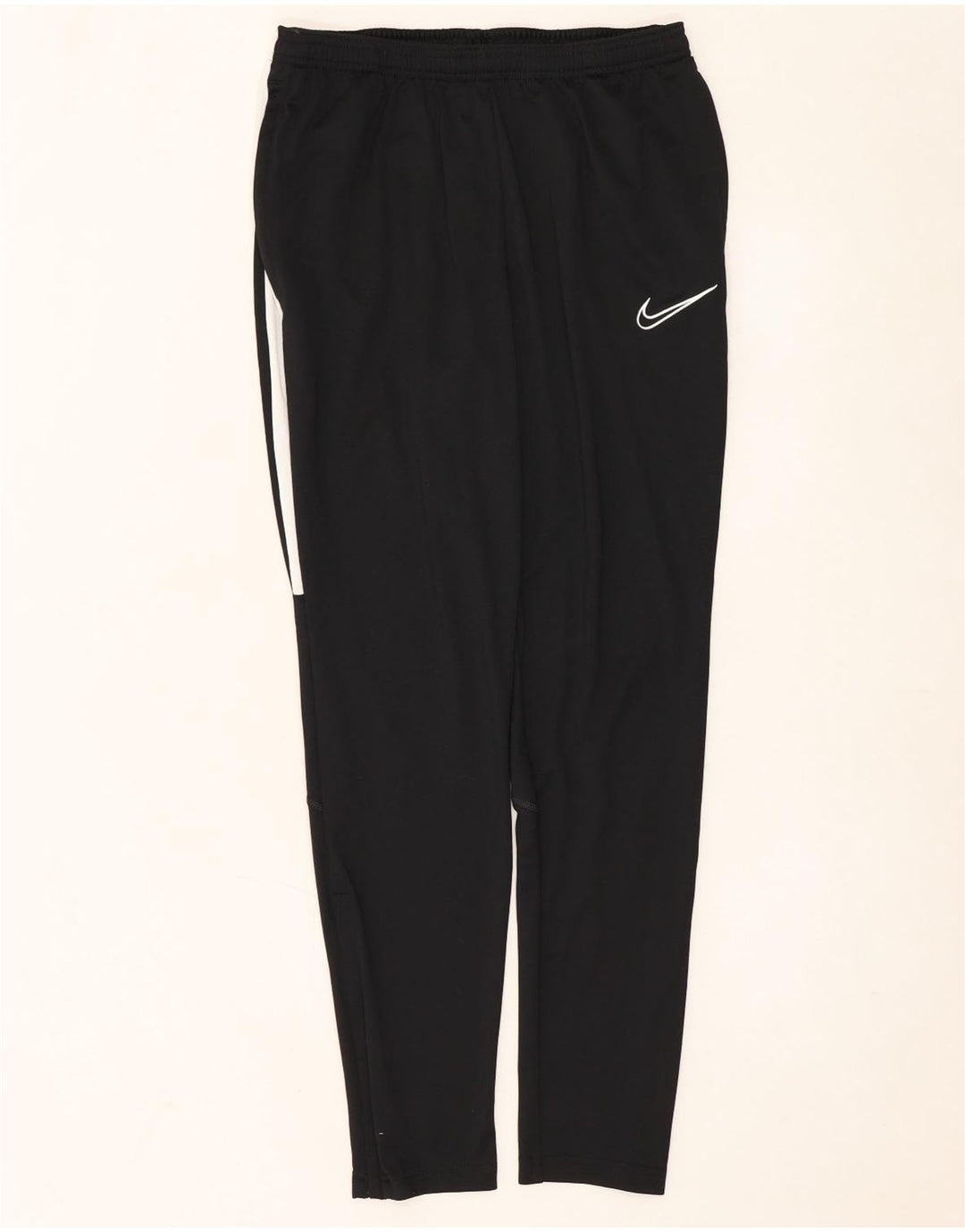 Pantaloni de trening Nike Dri Fit pentru bărbați, negru mediu, poliester color bloc