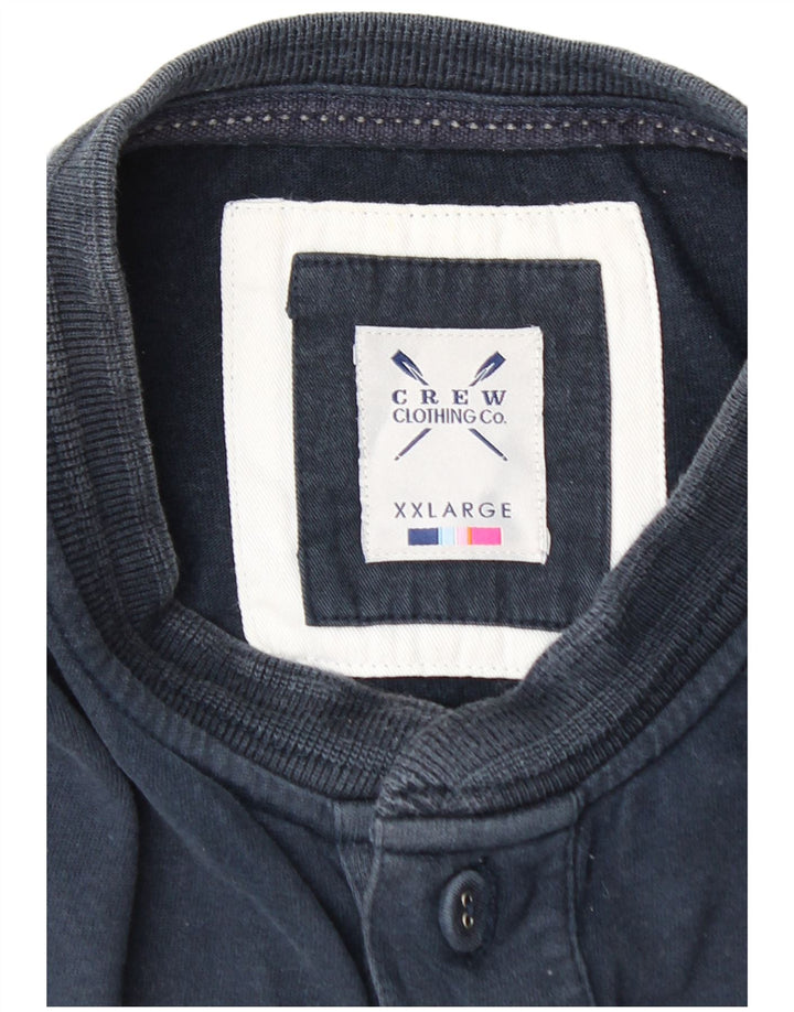 CREW CLOTHING Tricou polo pentru bărbați 2XL Bumbac bleumarin