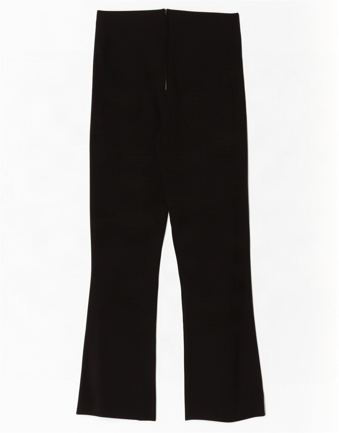Pantaloni tăiați pentru femei Bootcut Zara Mici L26 L26 Viscoză neagră