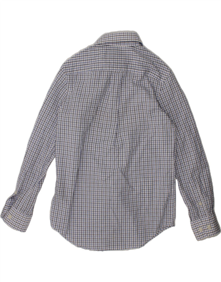 RALPH LAUREN Boys Shirt 7-8 Years Blue Check Cotton Vintage Ralph Lauren and Second-Hand Ralph Lauren from Messina Hembry 