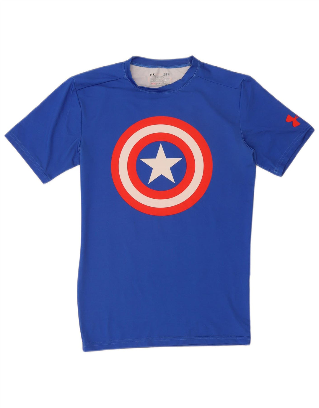 Tricou grafic Marvel pentru băieți Under Armour Top 11-12 ani mare albastru