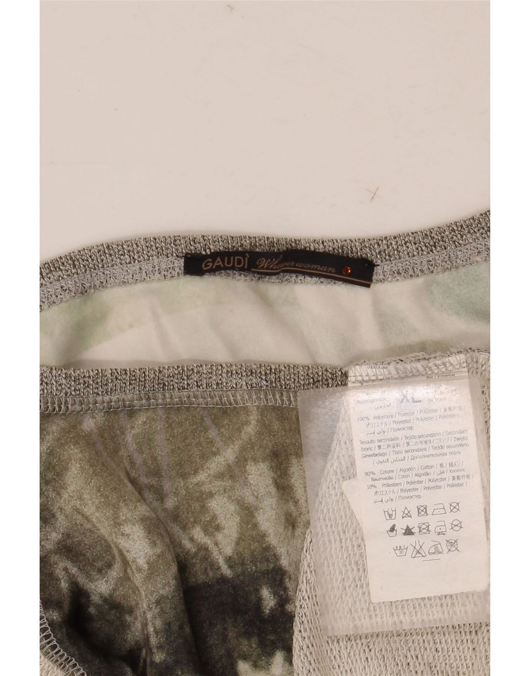 Bluză grafică pentru femei Gaudi, UK 18 XL, poliester color bloc