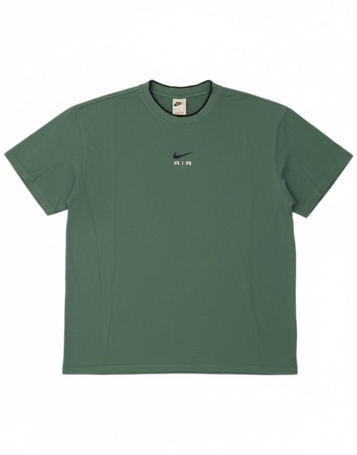 Tricou pentru bărbați Nike Top mare din bumbac verde