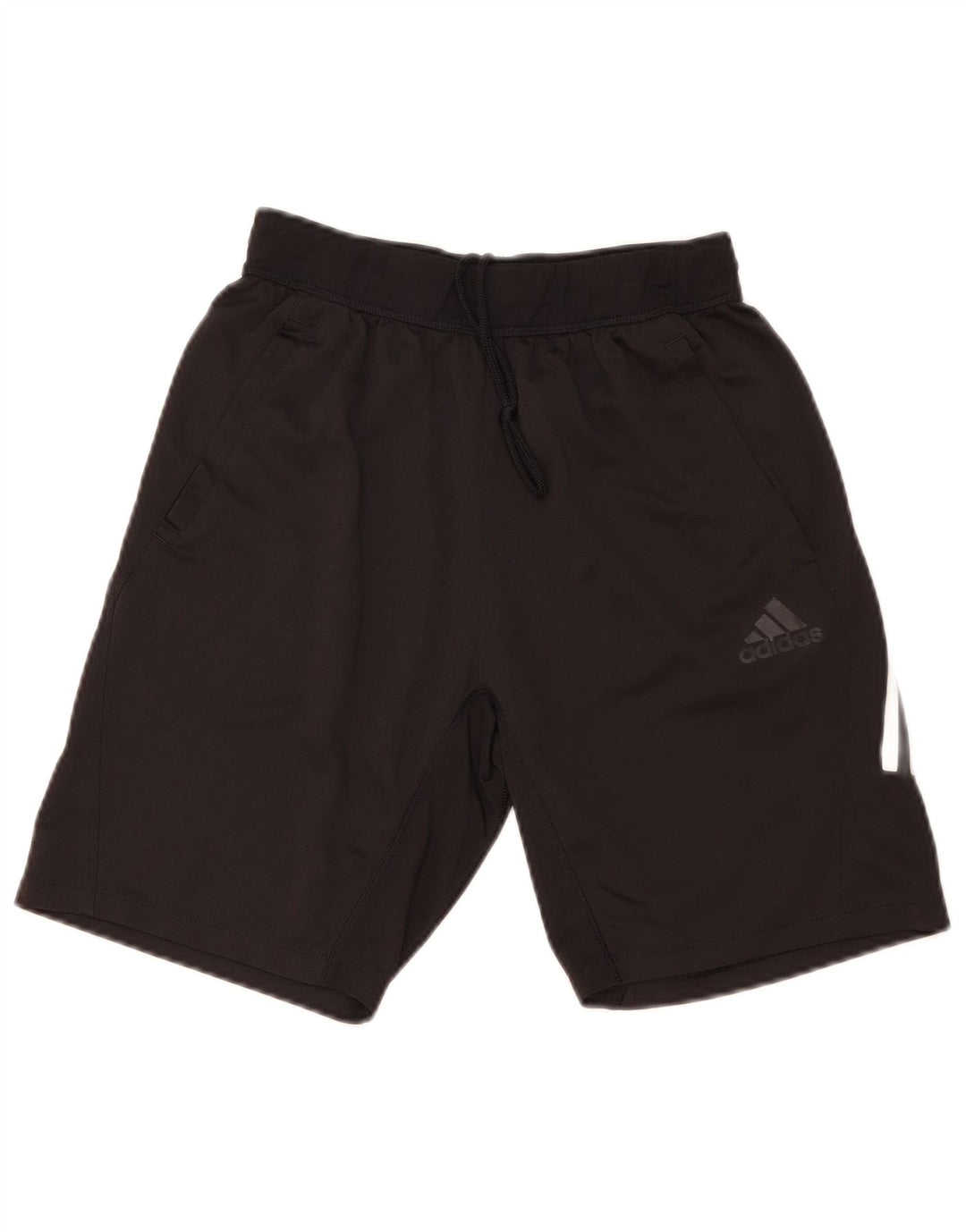 Pantaloni scurți sport Aeroready Adidas pentru bărbați, poliester negru mic