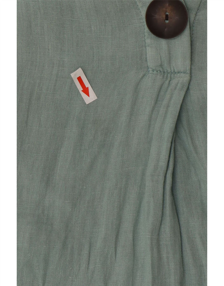 Rochie pentru femei Zara cu mâneci 3/4 rochie UK 14 verde mediu