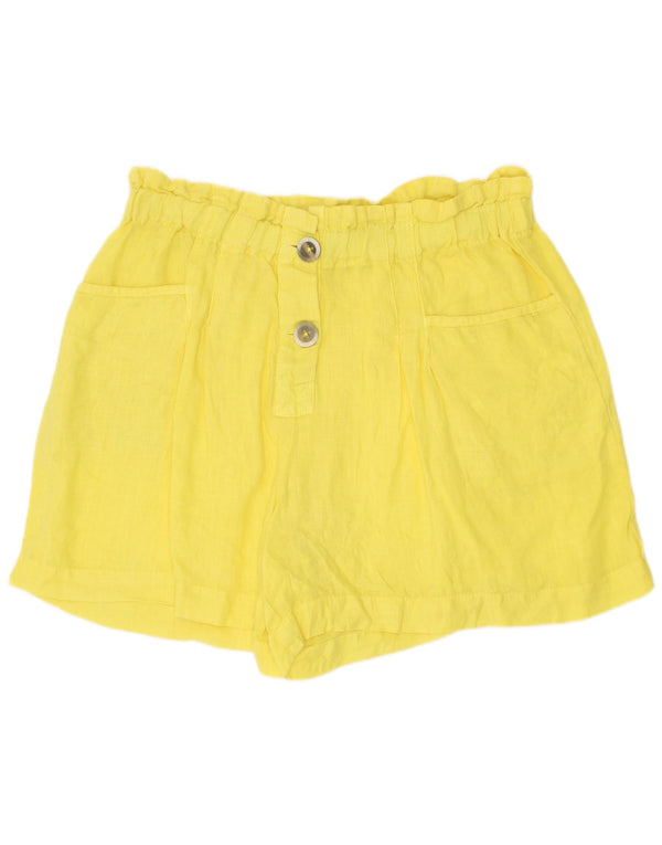 Pantaloni scurți casual pentru fete Zara 11-12 ani W28 Galben