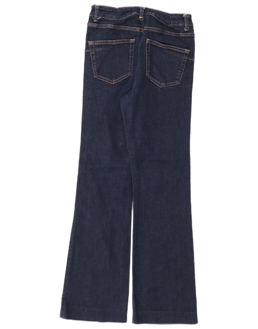 Blugi Bootcut pentru Damă Zara EU 38 Mici W28 L29 Bumbac bleumarin