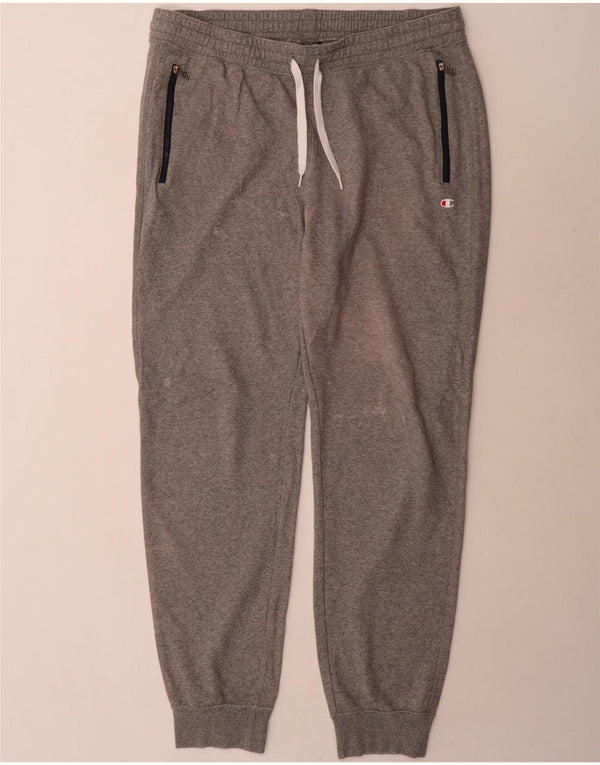 Pantaloni de trening pentru bărbați Champion Pantaloni de jogging XL Bumbac gri