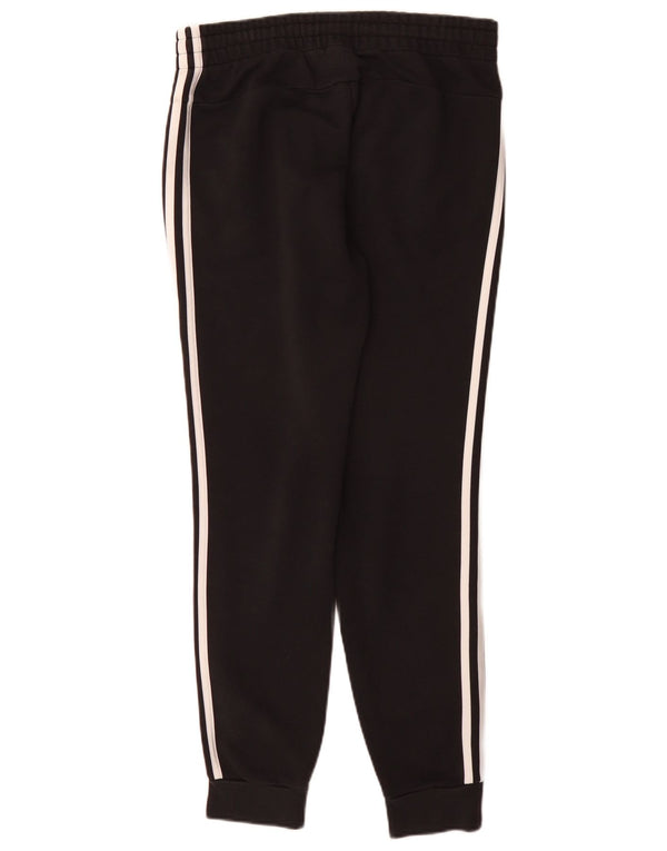 Pantaloni de trening Adidas pentru femei Joggeri UK 12/14 Bumbac mediu negru