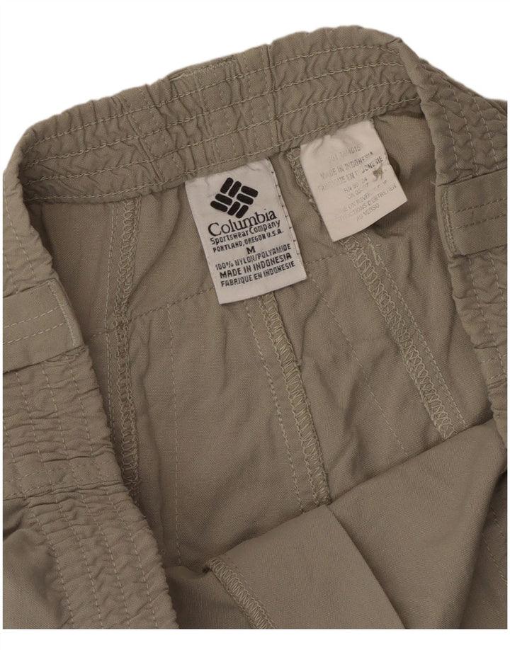 Pantaloni scurți cargo Columbia pentru bărbați, medii W32, nailon bej